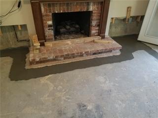 Protection Around a Fireplace