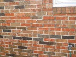 Stair Stepping Cracks