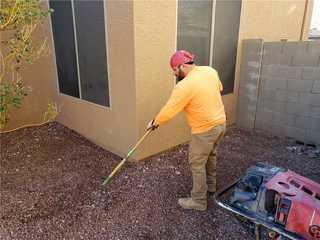 Making structural repairs can be messy.  We do our very best to minimize impact to the existing landscaping - but you will know we were there :)