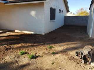 Once the piers are driven & the special inspection has been completed, the area is backfilled.