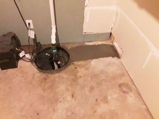 Existing Sump Pump