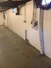 The basement was repeatedly flooding.