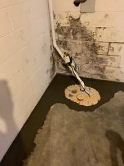 The SuperSump System has been installed and the basement will never flood again!