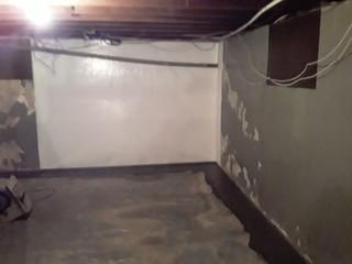 Waterproofed Basement