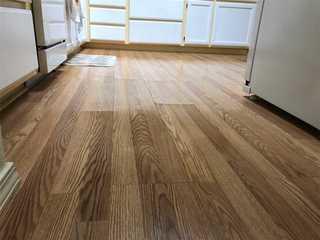 You can see this Paulden, AZ home had some pretty uneven floors.  Floors that are out of level, along with wall crack and doors / windows that are out of square, are a common symptom of a potential foundation problem.