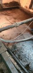 Water damage from a severed sprinkler head