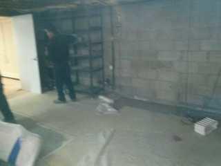 Before starting the project.