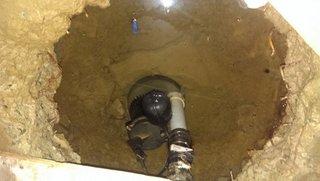 Old sump pump