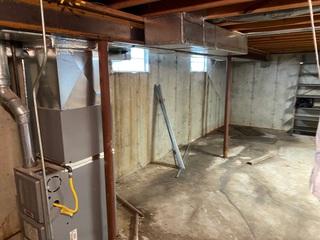 Complete Basement Waterproofing with WaterGuard, CleanSpace, and TripleSafe in Ellisville, IL