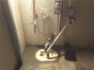 Fenton, Missouri Home Waterproofed and Stabilized