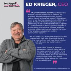 Excerpts from Ed's interviews with Contractor Nation and Supportworks.
