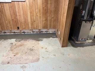 Waterproofed Basement