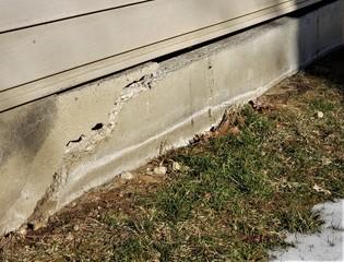 Garage Foundation Cracked Severely