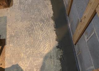 The WaterGuard System Drainage Piping is installed on the interior walls of the basement that won't clog with silt or plant roots.