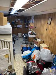 Here is a photo of the basement before our crew installed the waterproofing systems.