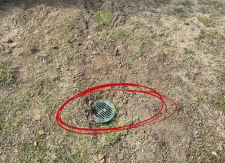 LawnScape™ Discharge Line Outlet System