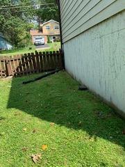 Before New Drainage Line