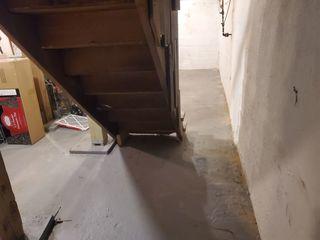 Before  Perimeter Waterproofing