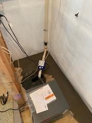 Sump Pump & Dehumidifier