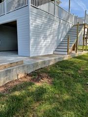 This is a concrete pad that needs to be stabilized