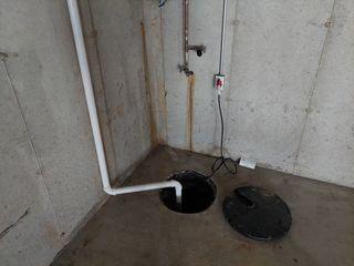 Sump Pump Before