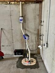 New Sump Pump System