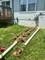 Discharge Line Installation