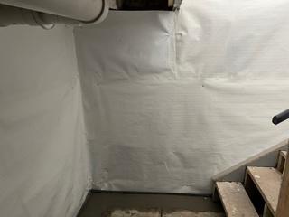 Close-up of Vapor Barrier