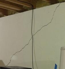 Cracked Foundation Inside