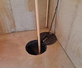 Sump System Replaced with TripleSafe in Wentzville, MO