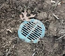 Underground Downspout Extension