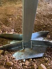 The Smart Jacks are first installed by laying a metal plate down that stabilizes and keeps the Smart Jack in place.