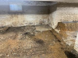 This is what a typical Crawl Space can look like before its encapsulated.