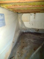 Before our crawlspace products were installed