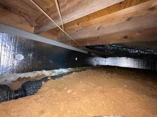 This highly-effective graphite-impregnated insulation provides your crawl space with an unbroken plane of R-11 insulation. It is the perfect way to seal off your crawl space walls and save money on energy bills!