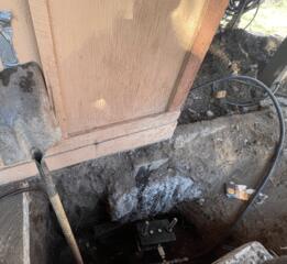 The location of every single pier is very important because if the pier does not get installed in the right place, the foundation support will not be effective, and the issue will not be completely repaired.