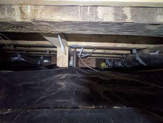 These standard plastic vapor barriers don't really do much for a crawl space. To avoid harmful effects (such as humidity, musty odors, and water intrusion) from exposure to the elements, you must separate the home from the Earth.