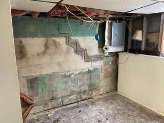 Unfortunately, this wall was so damaged, that our crews were unable to save it. Luckily - we were able to build a new one!