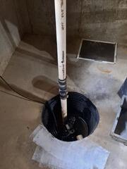 Replacing a Sump Pump in a Sullivan, MO Basement