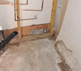 Before Sump Pump Installation