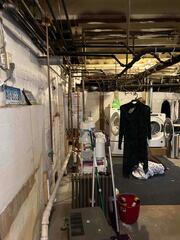 This is what the basement looked like prior to any updates.