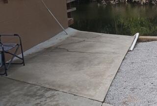 Uneven Concrete Slab