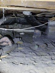Over time, the crawl space has experienced deterioration due to aging and general wear and tear.