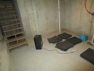 This was before our crew did any work. The homeowner was dealing with water issues.