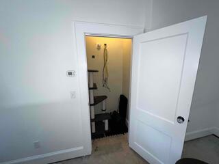 This was part of the basement where our team would be installing a sump pump.