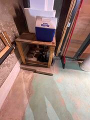This basement was in need of our waterproofing systems to keep their basement completely dry all the time.