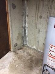 This home had obvious water damage and needed to protect their basement from future water issues.