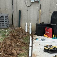 Sump Pump Discharge Lines