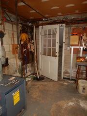 This basement was getting water seepage, so our team proposed a waterproofing solution.