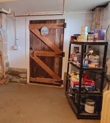 There were multiple areas of this basement getting water seepage, and our Salesmen proposed 3 sump pumps.